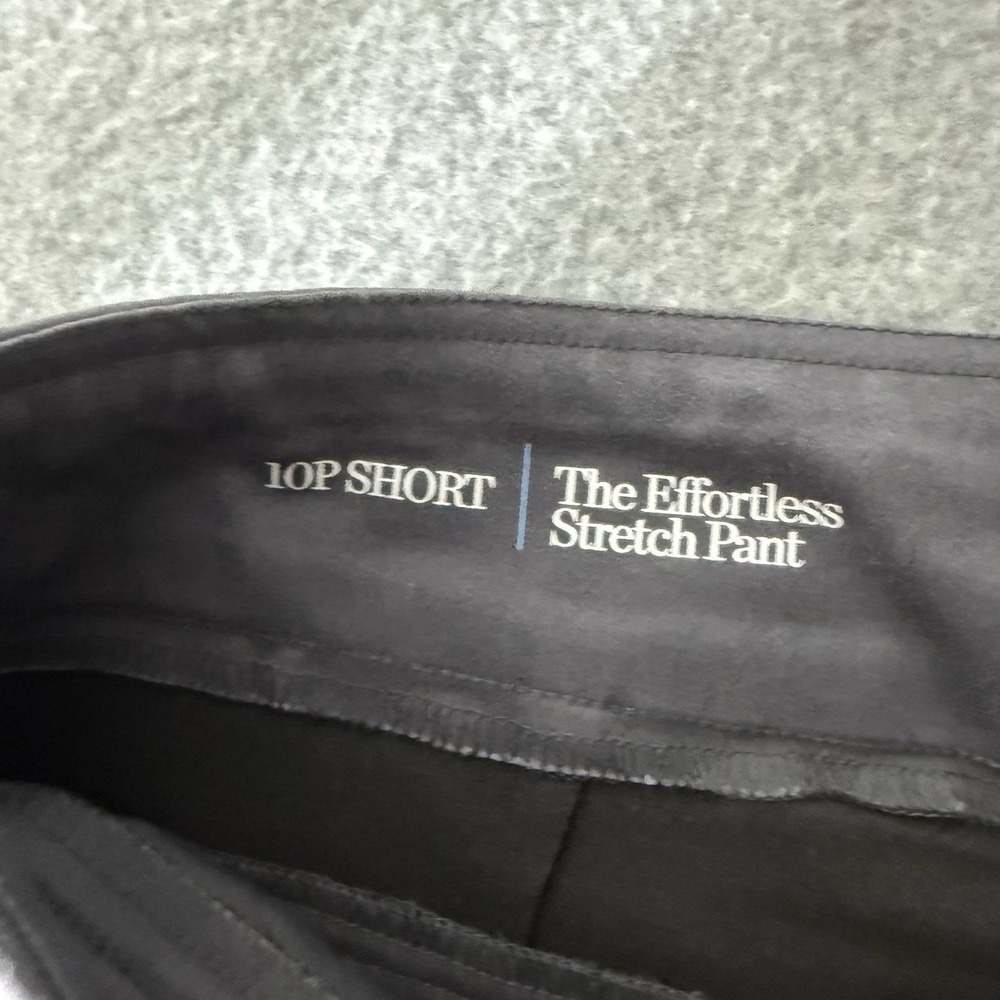 New Croft And Barrow The Effortless Stretch Mid Rise Straight Pants Women's 10P - Picture 6 of 9
